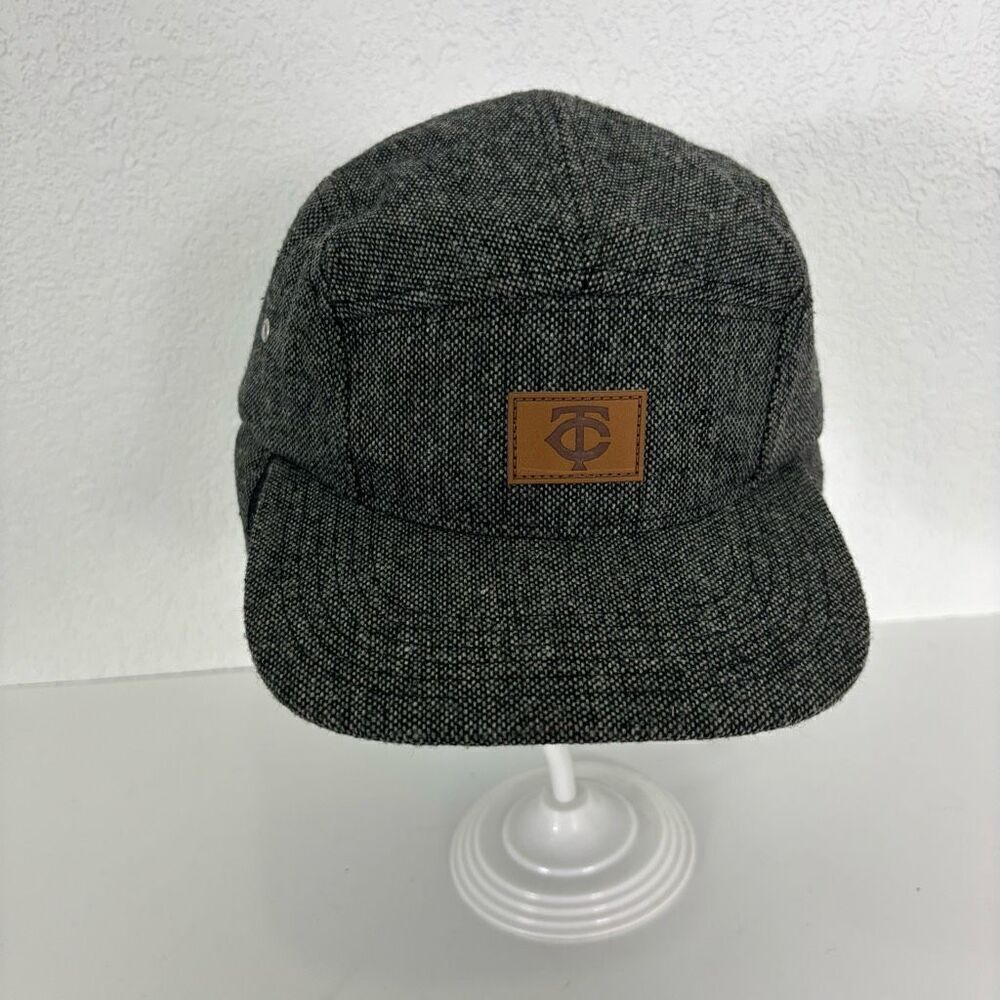 MLB Minnesota Twins Baseball Grey with Sherpa Lined Ear Flap Sides Hat